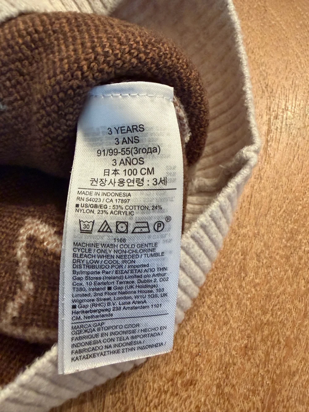 Sweater Subcategory Identification